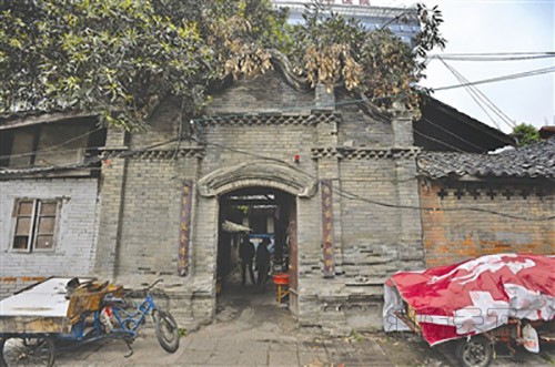 四圣祠西街44號,是近代著名學者、詩人、書法家謝無量的舊居