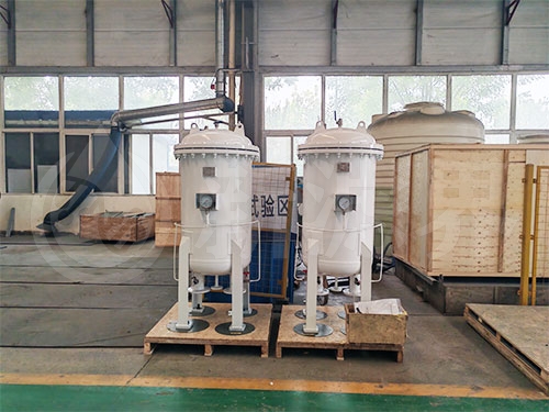 30m3柴油加油撬裝配套油水分離器聚結器