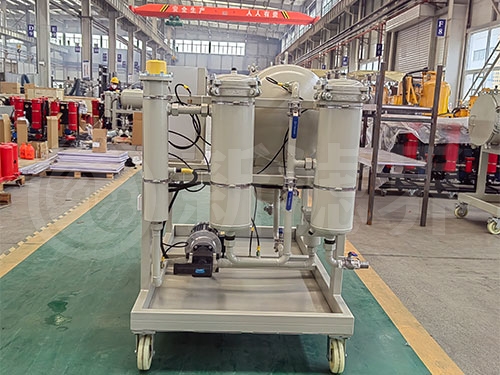 200L/min大流量聚結脫水濾油機