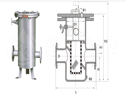 DN100消氣過(guò)濾器